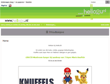 Tablet Screenshot of hello2u.nl